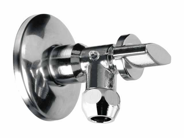 AERZETIX Absperrventil 1/2x3/8 Messing - Eckventil Für Küche & Bad